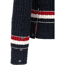 Blue Cotton Cardigan
