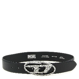 Black Leather Regular Belt