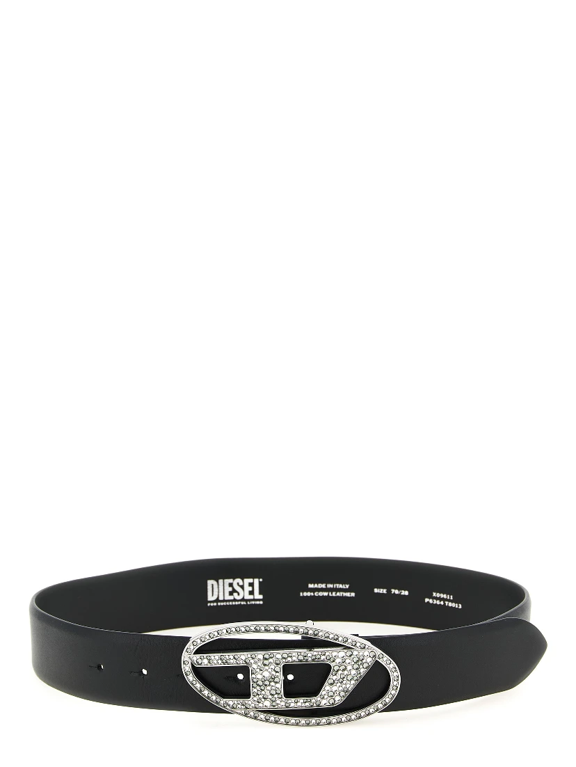Black Leather Regular Belt