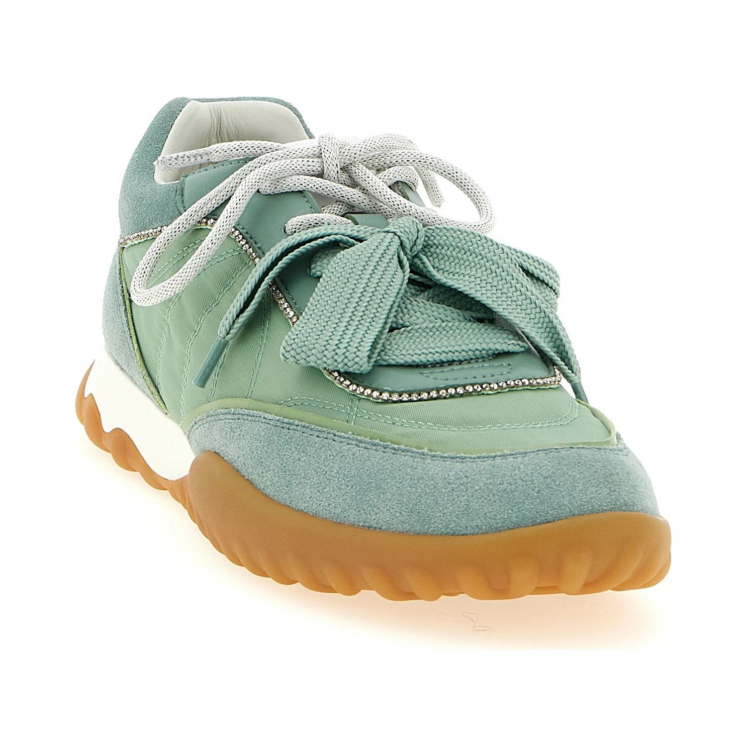 Bicolor Calfskin Sneakers