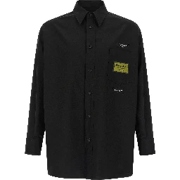 Black Polyester Blouse