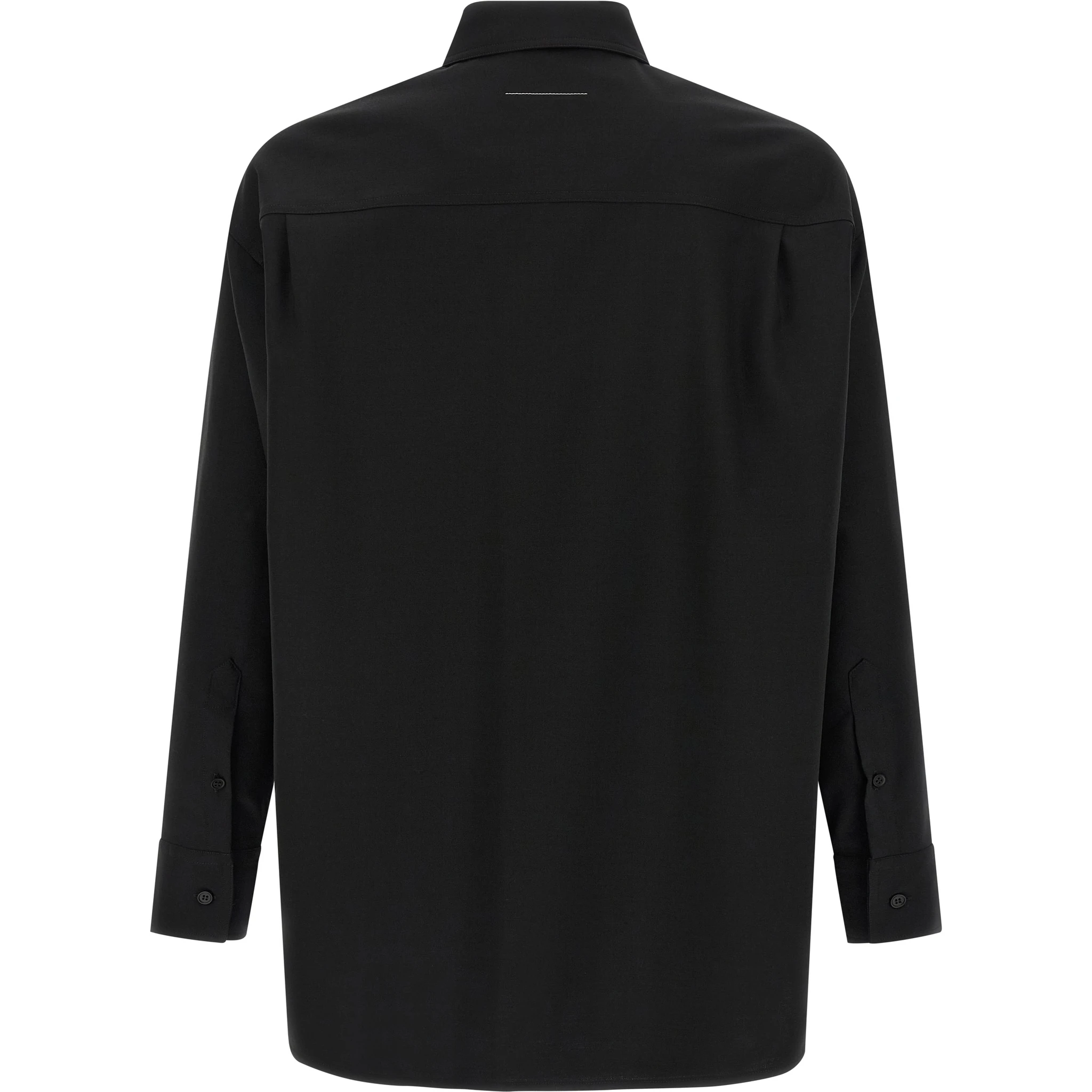 Black Polyester Blouse