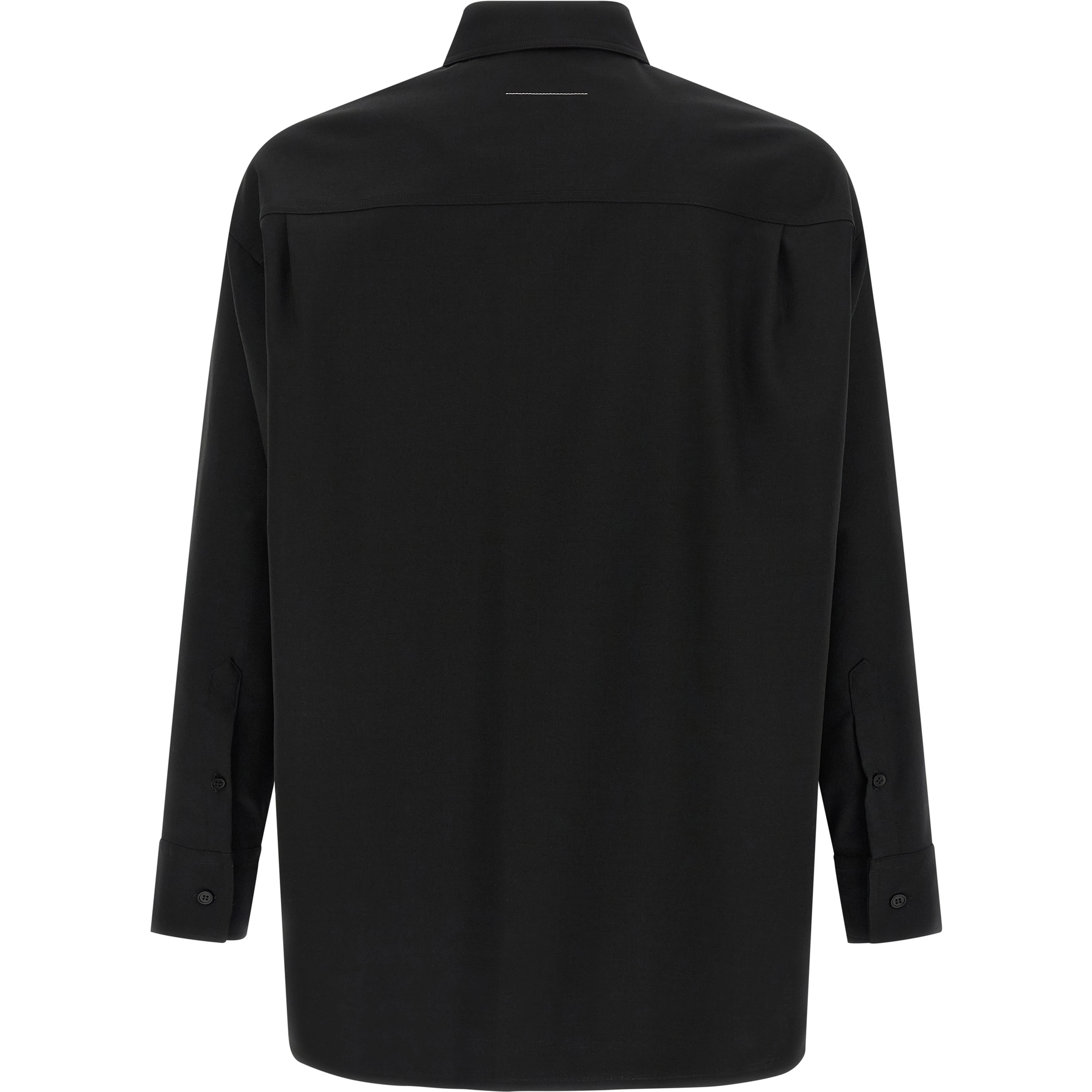 Black Polyester Blouse