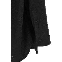 Black Polyester Blouse