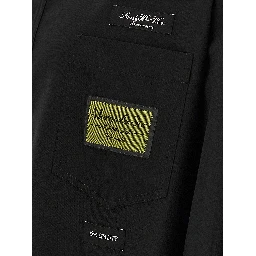 Black Polyester Blouse