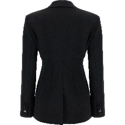Black Viscose Blazer