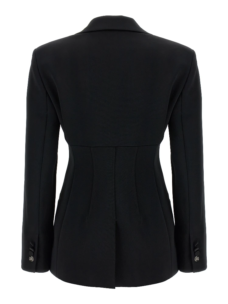 Black Viscose Blazer alternative