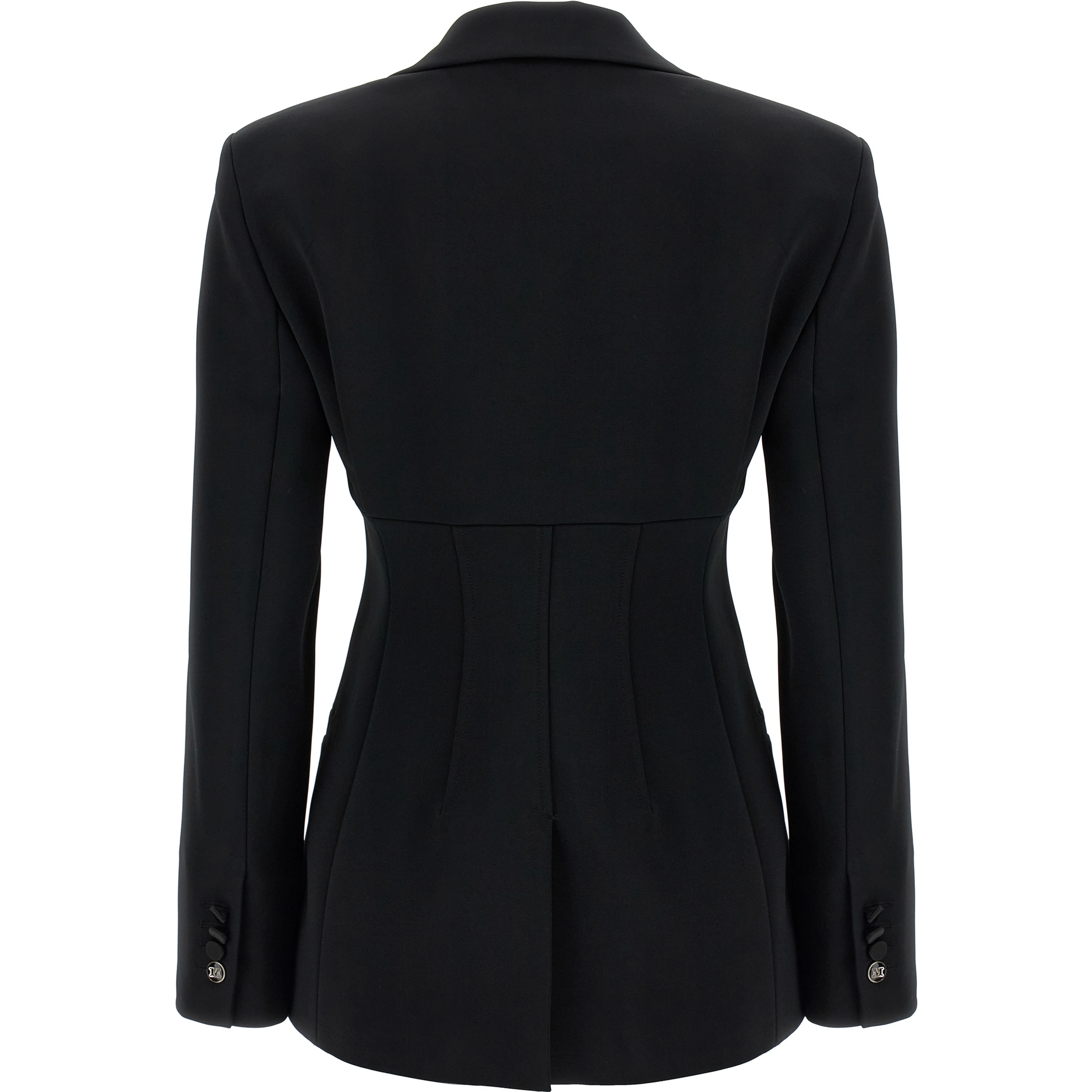 Black Viscose Blazer