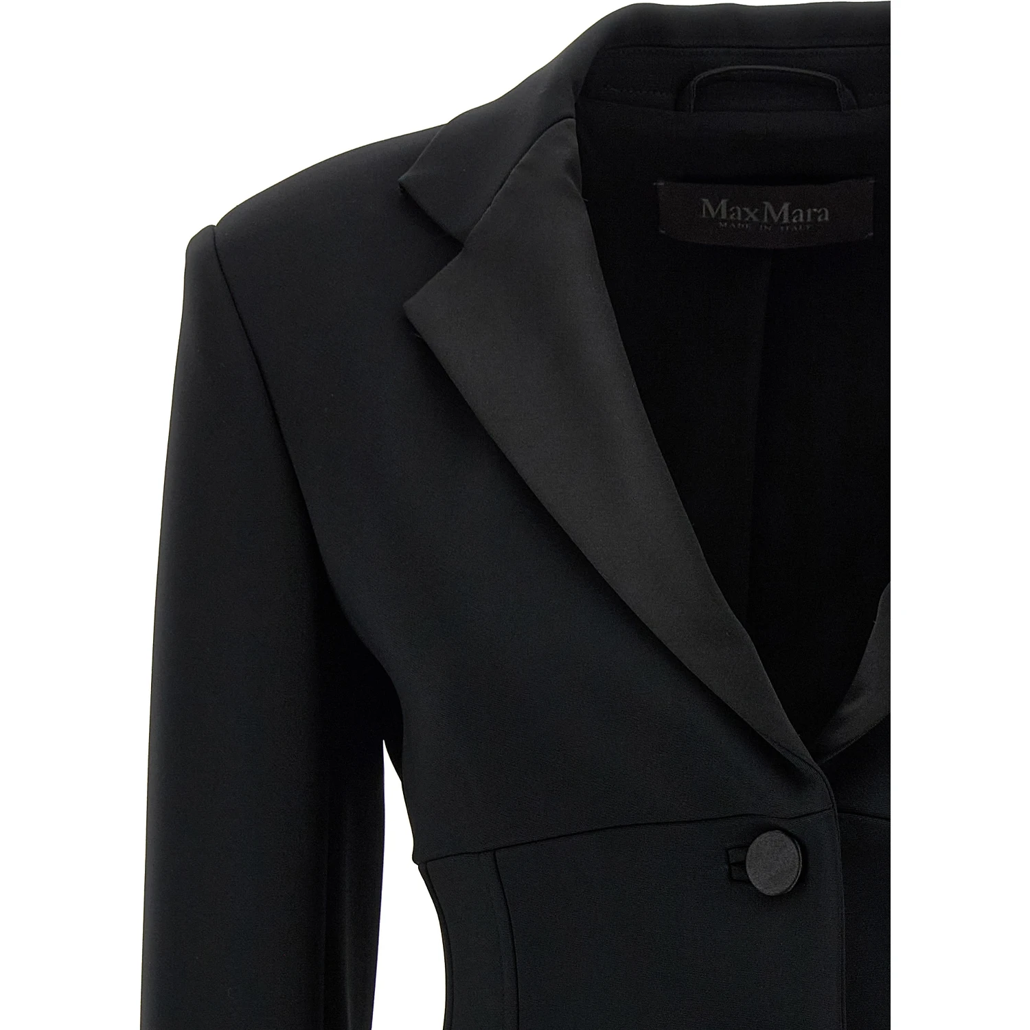 Black Viscose Blazer