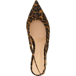 Brown Suede Leather Ballet Flats