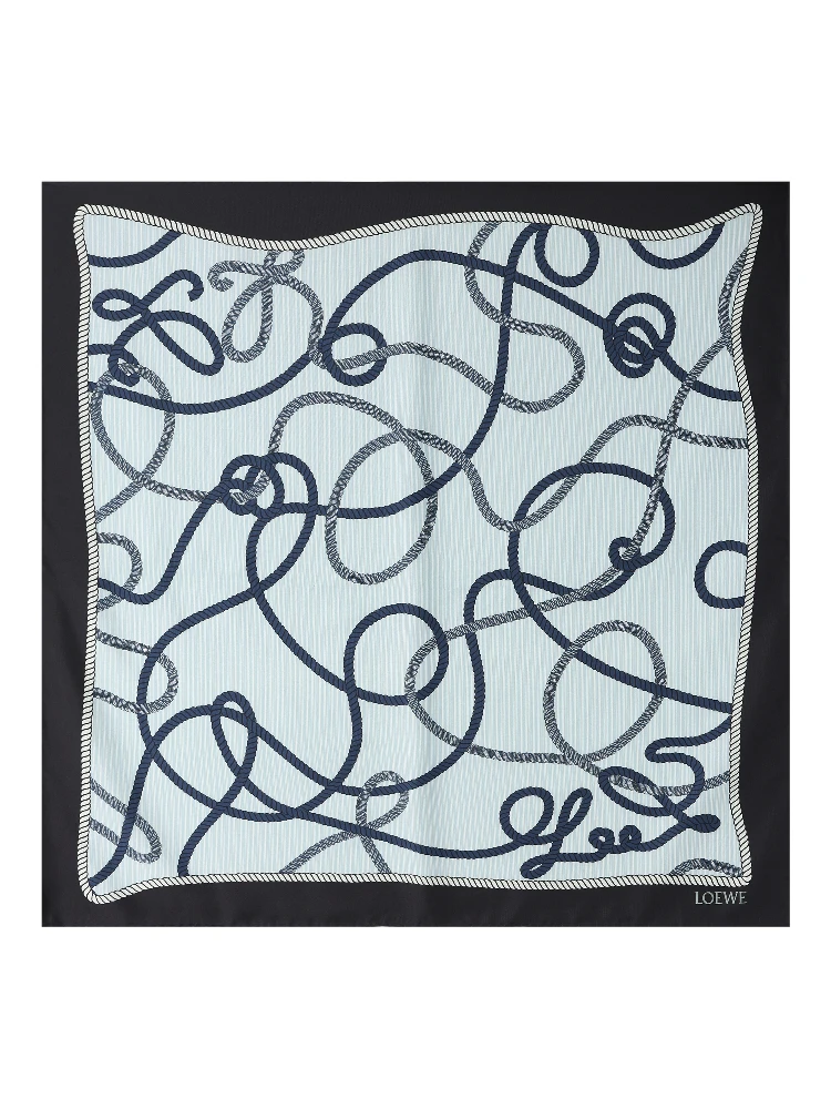 Loewe Scarfs Blue/green