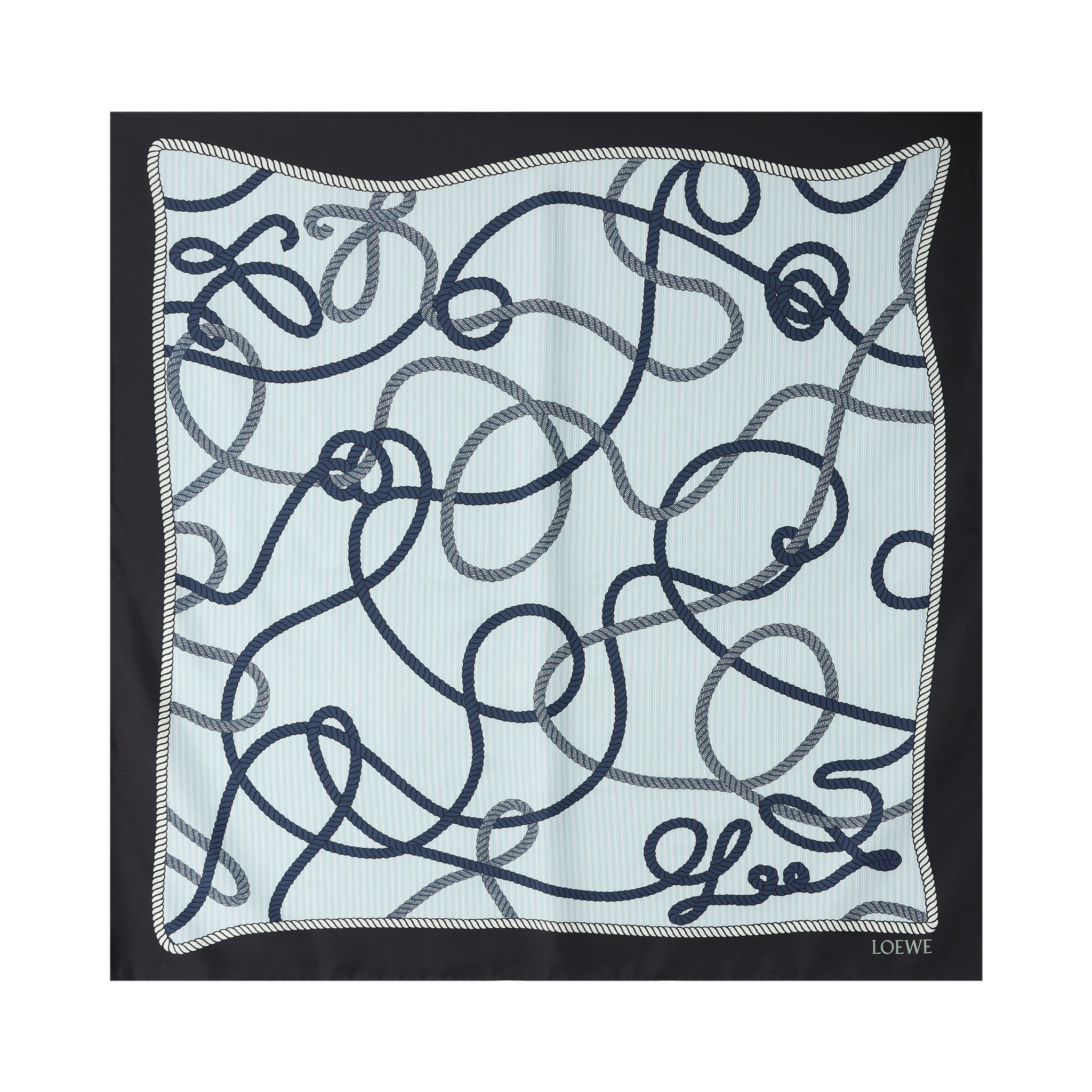 Loewe Scarfs Blue/green