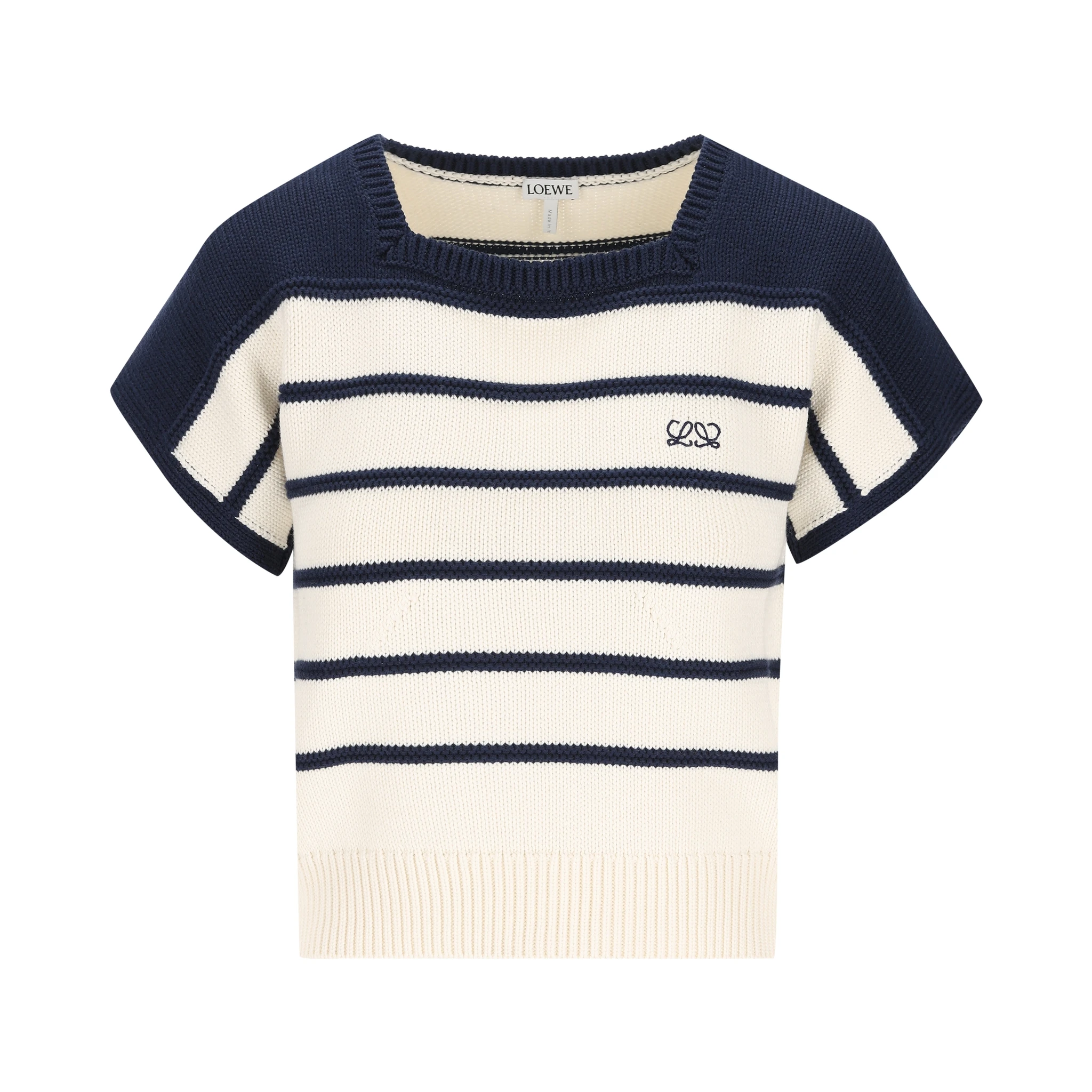 Loewe Sweaters White/blue