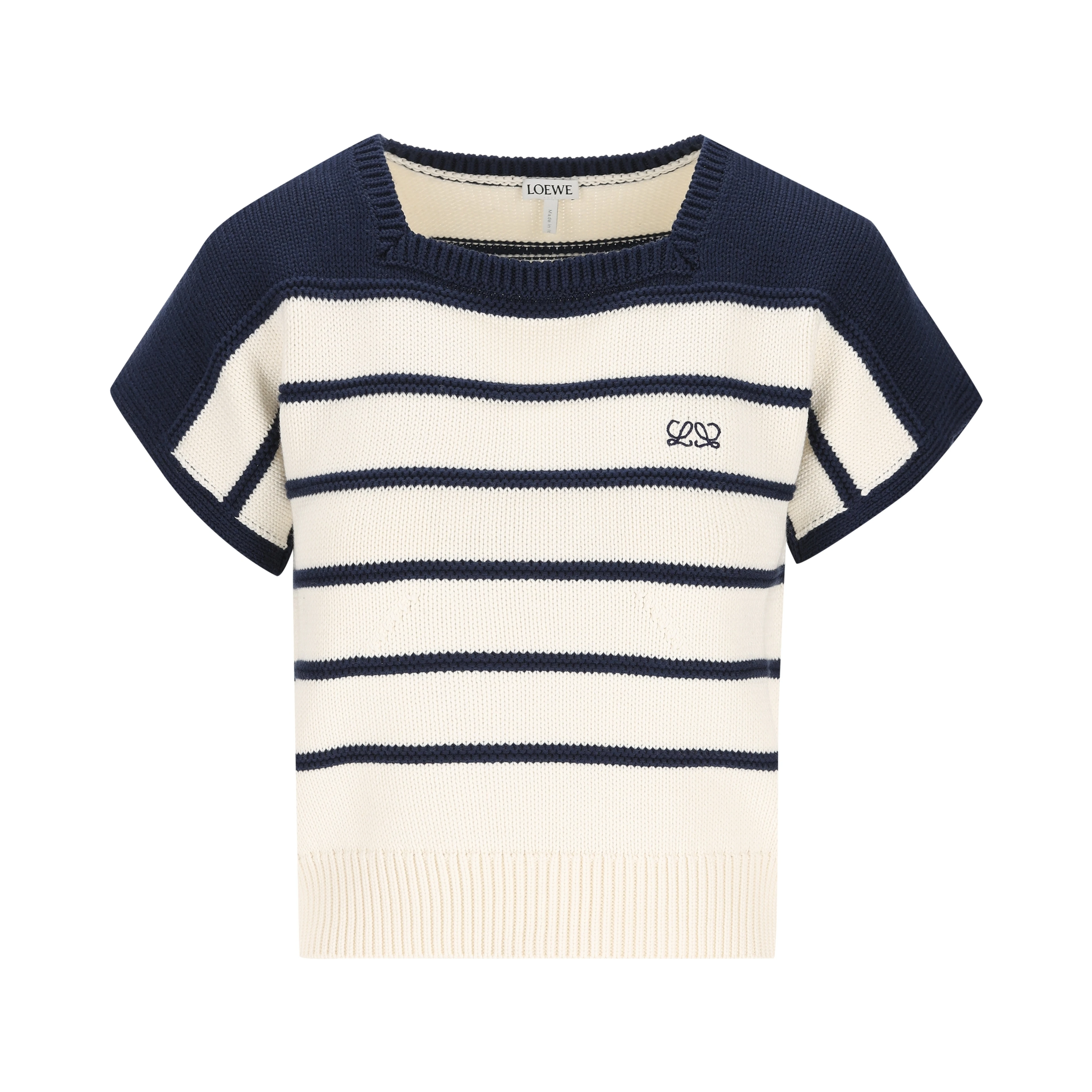 Loewe Sweaters White/blue