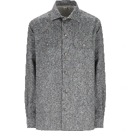 Brunello Cucinelli Shirts Grey
