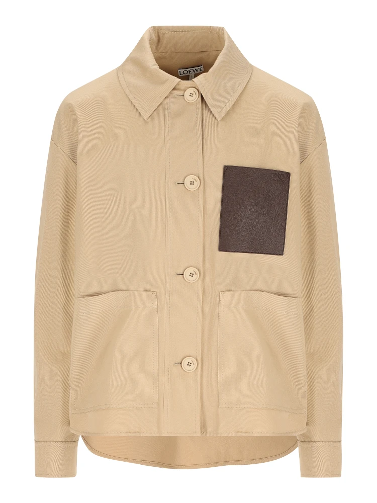 Loewe Jackets Beige