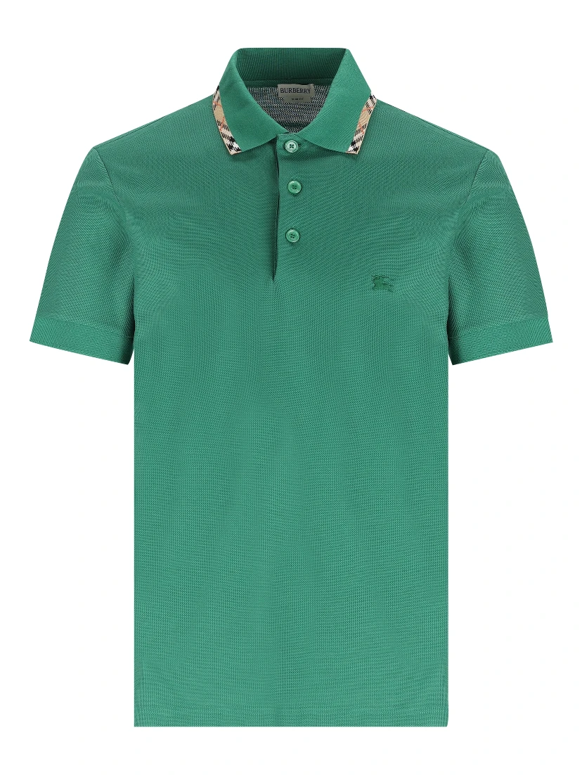 Burberry T-shirts and Polos Green