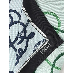 Loewe Scarfs Blue/green
