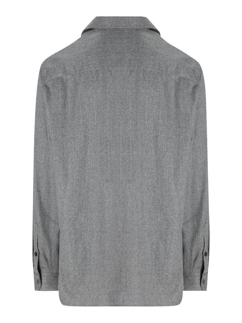 Brunello Cucinelli Shirts Grey