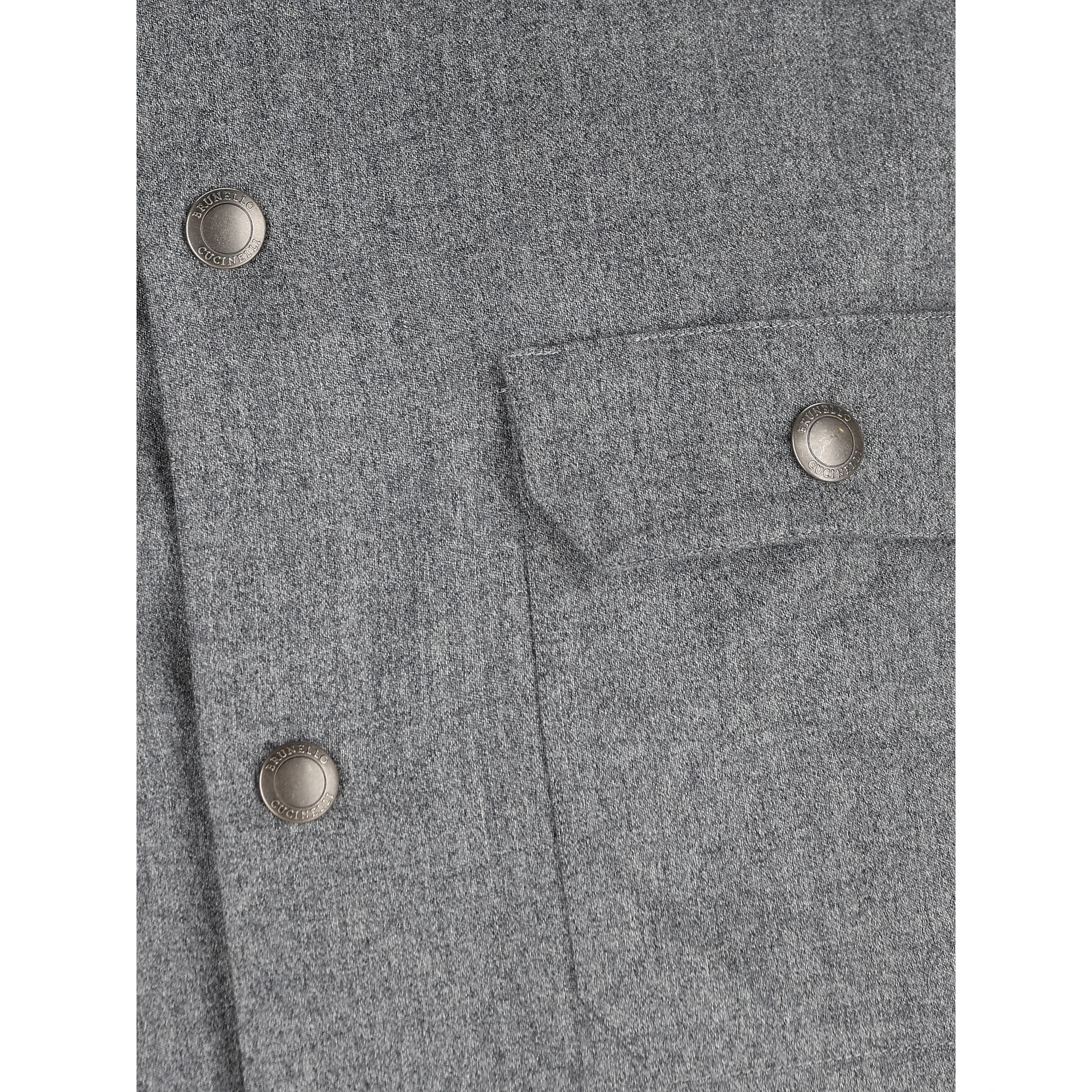 Brunello Cucinelli Shirts Grey