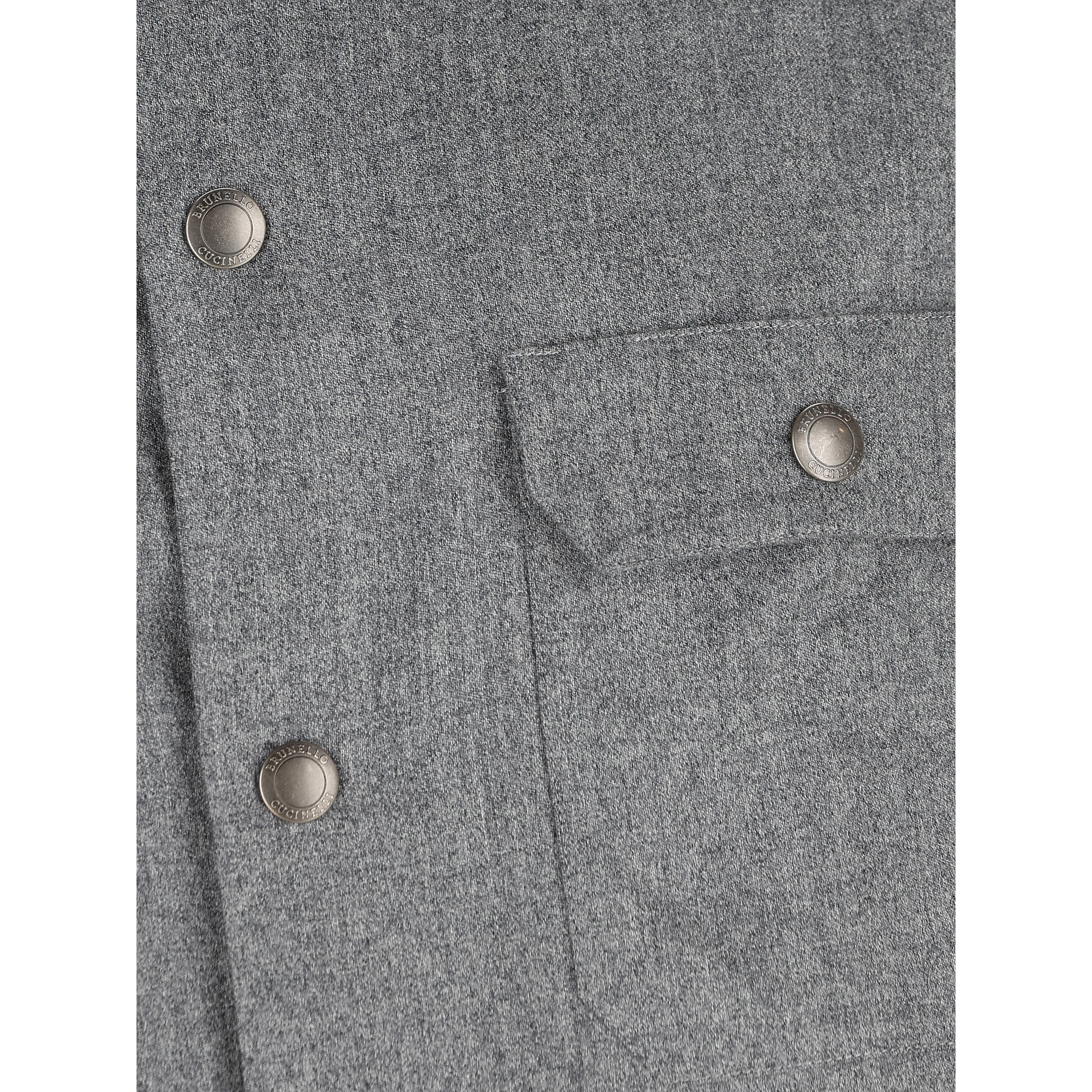 Brunello Cucinelli Shirts Grey