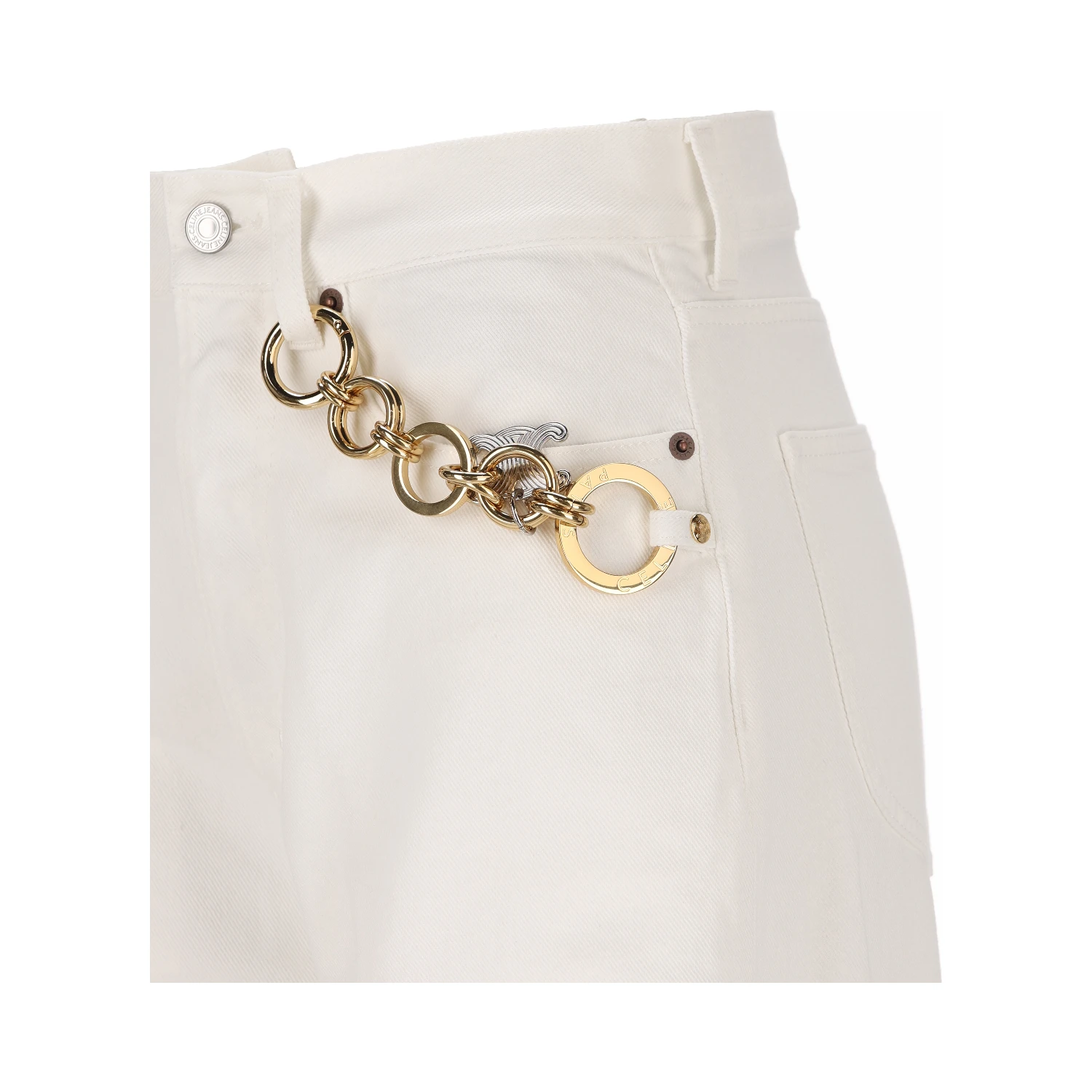 Céline Jeans White