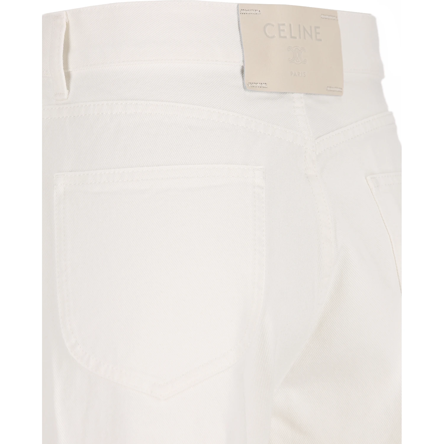 Céline Jeans White