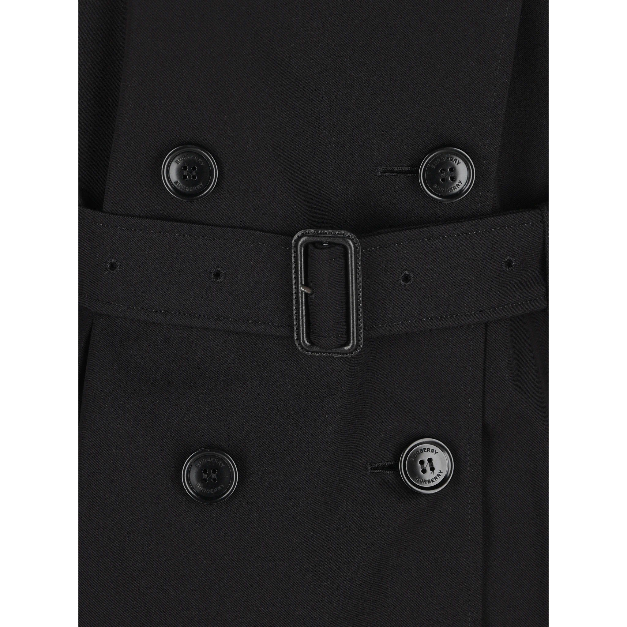 Burberry Coats Black