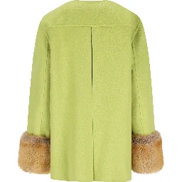 VALENTINO GARAVANI Coats Green