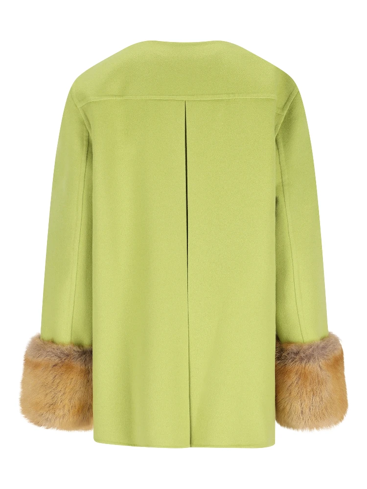 VALENTINO GARAVANI Coats Green alternative