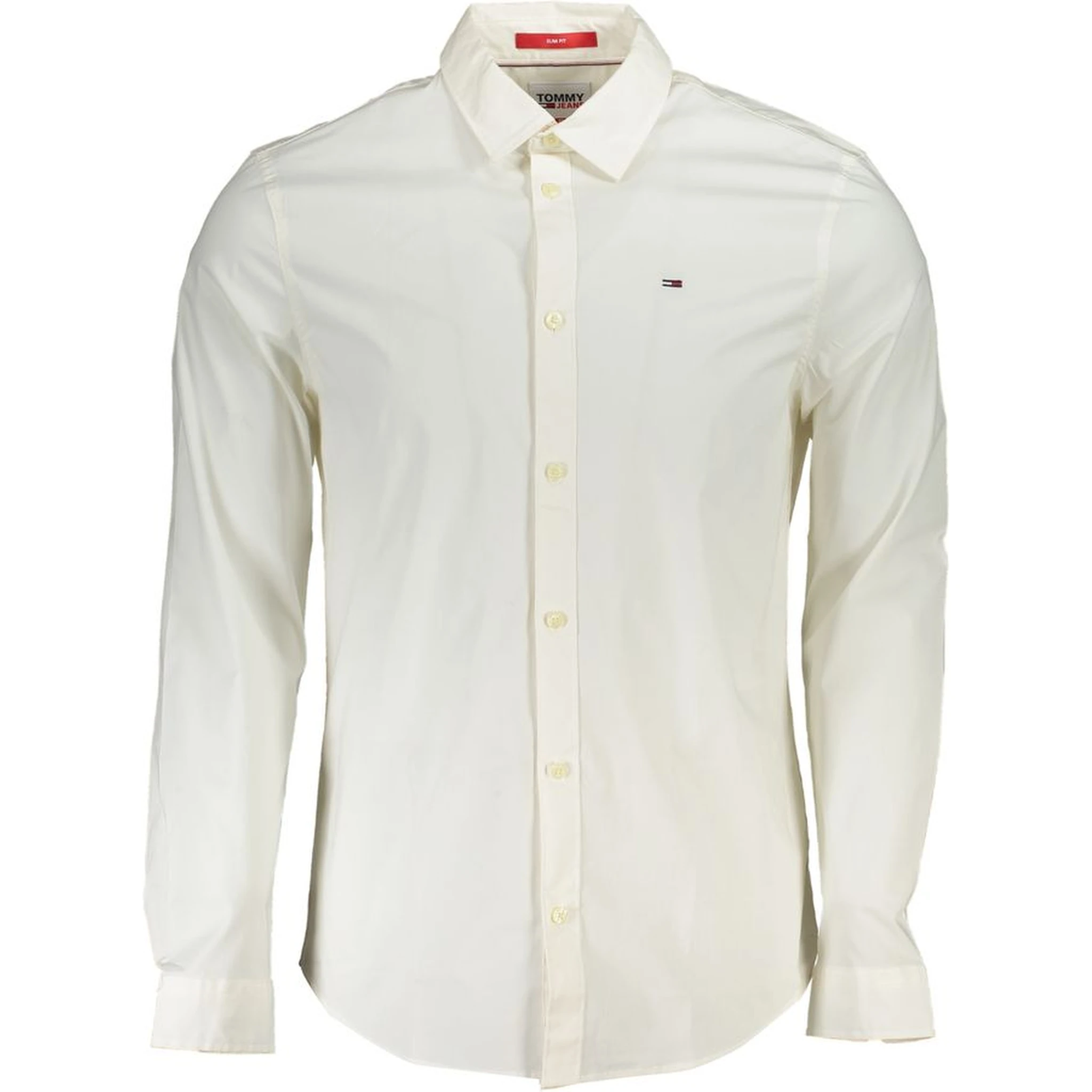 White Cotton Men's Shirt