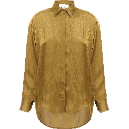 Gold Polyester Blouse