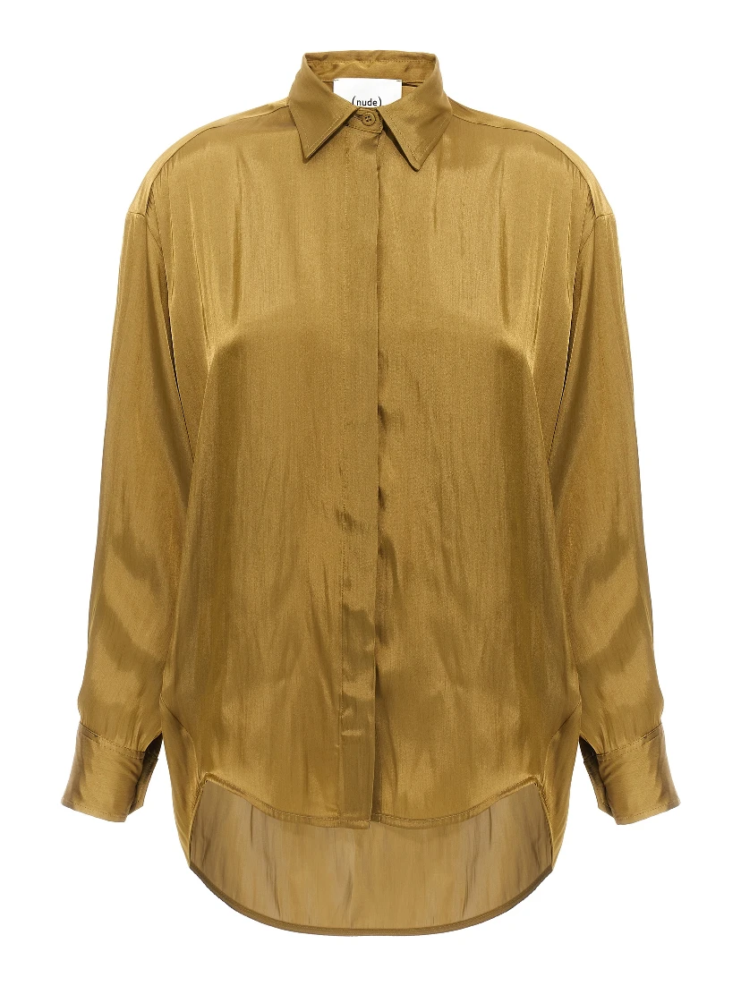 Gold Polyester Blouse