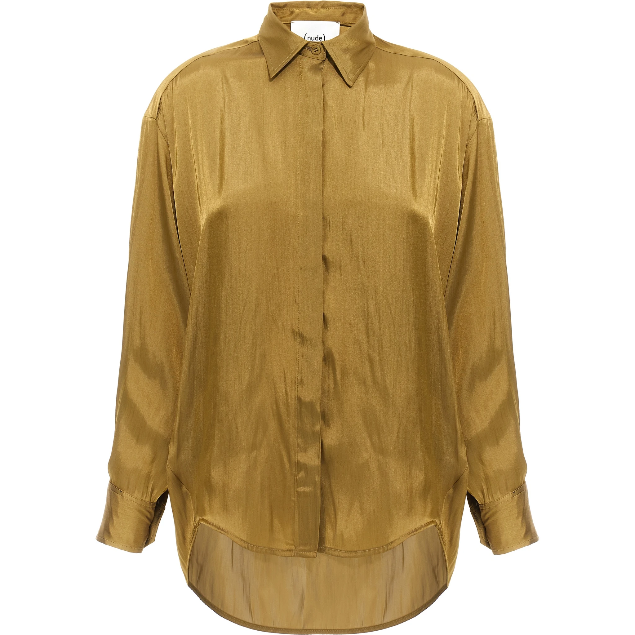Gold Polyester Blouse