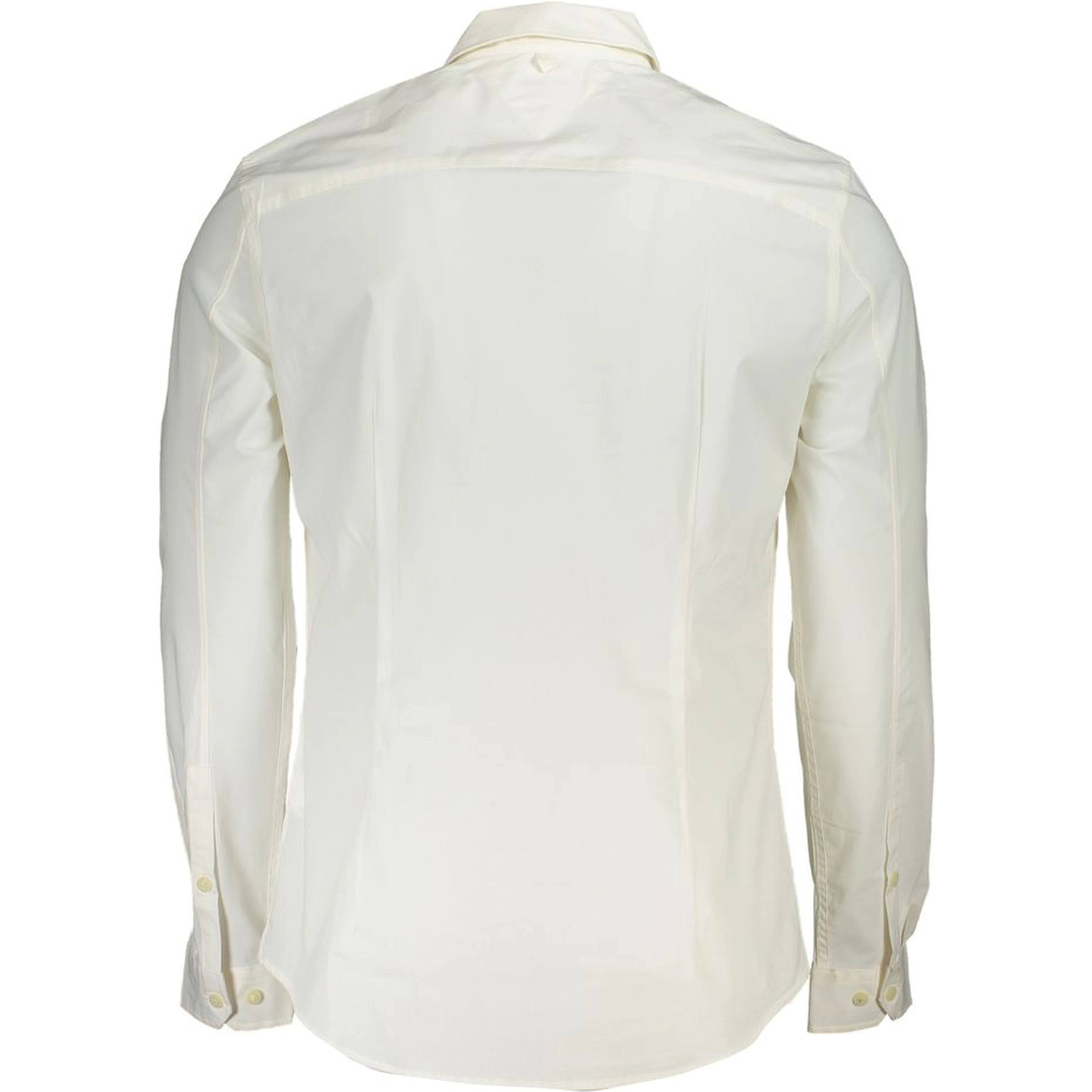 White Cotton Men's Shirt
