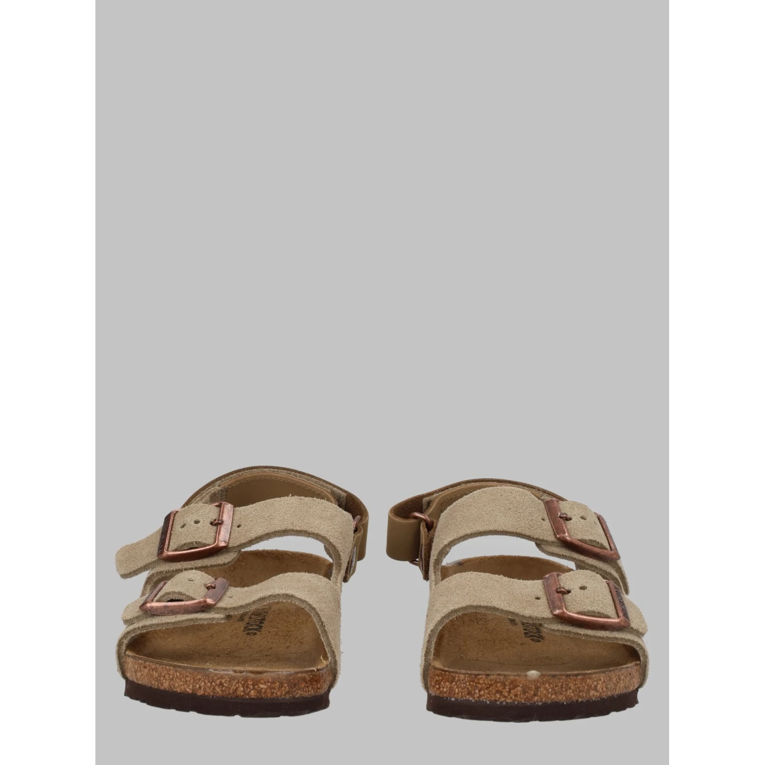 milano hl kids taupe, suede leather - calz. s