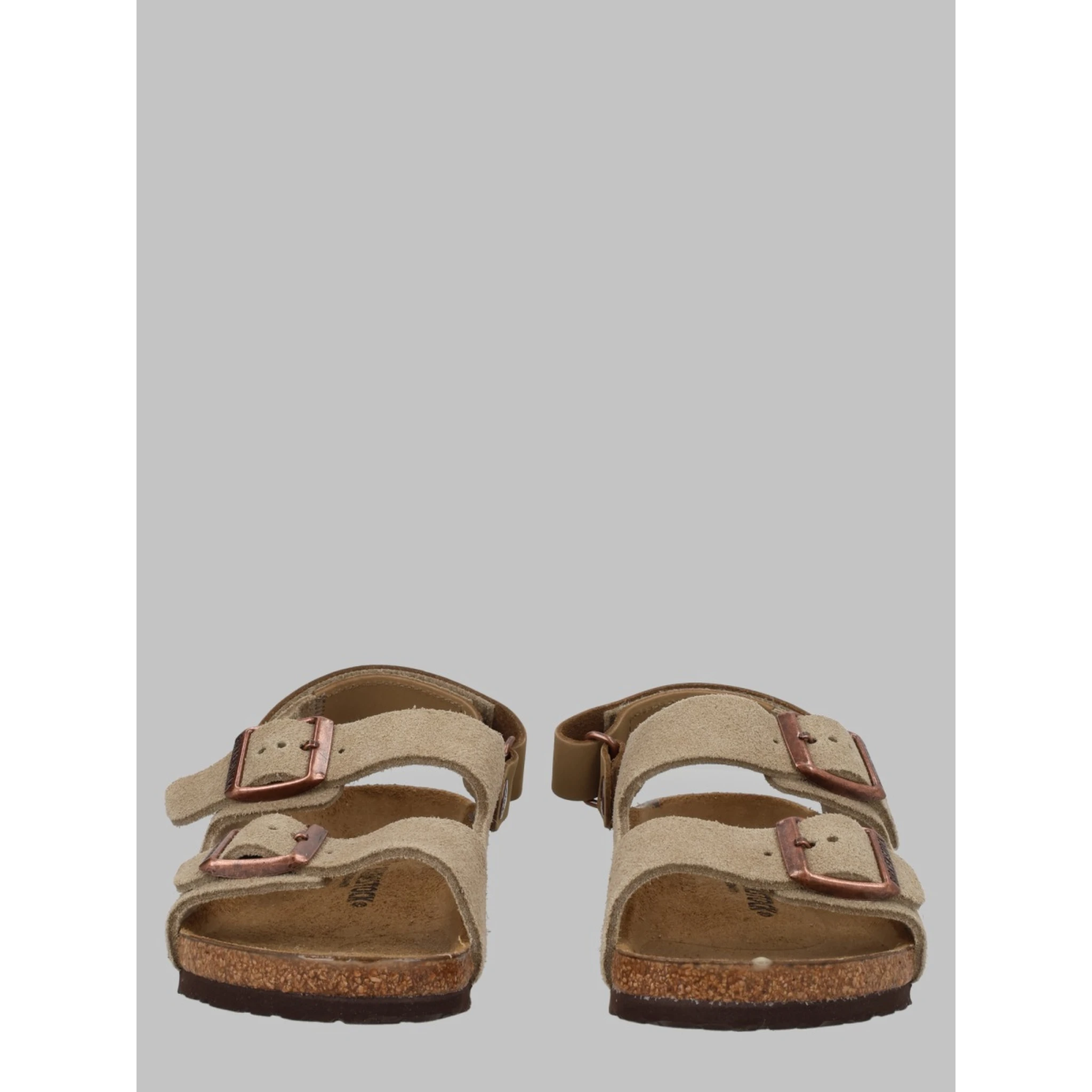 milano hl kids taupe, suede leather - calz. s