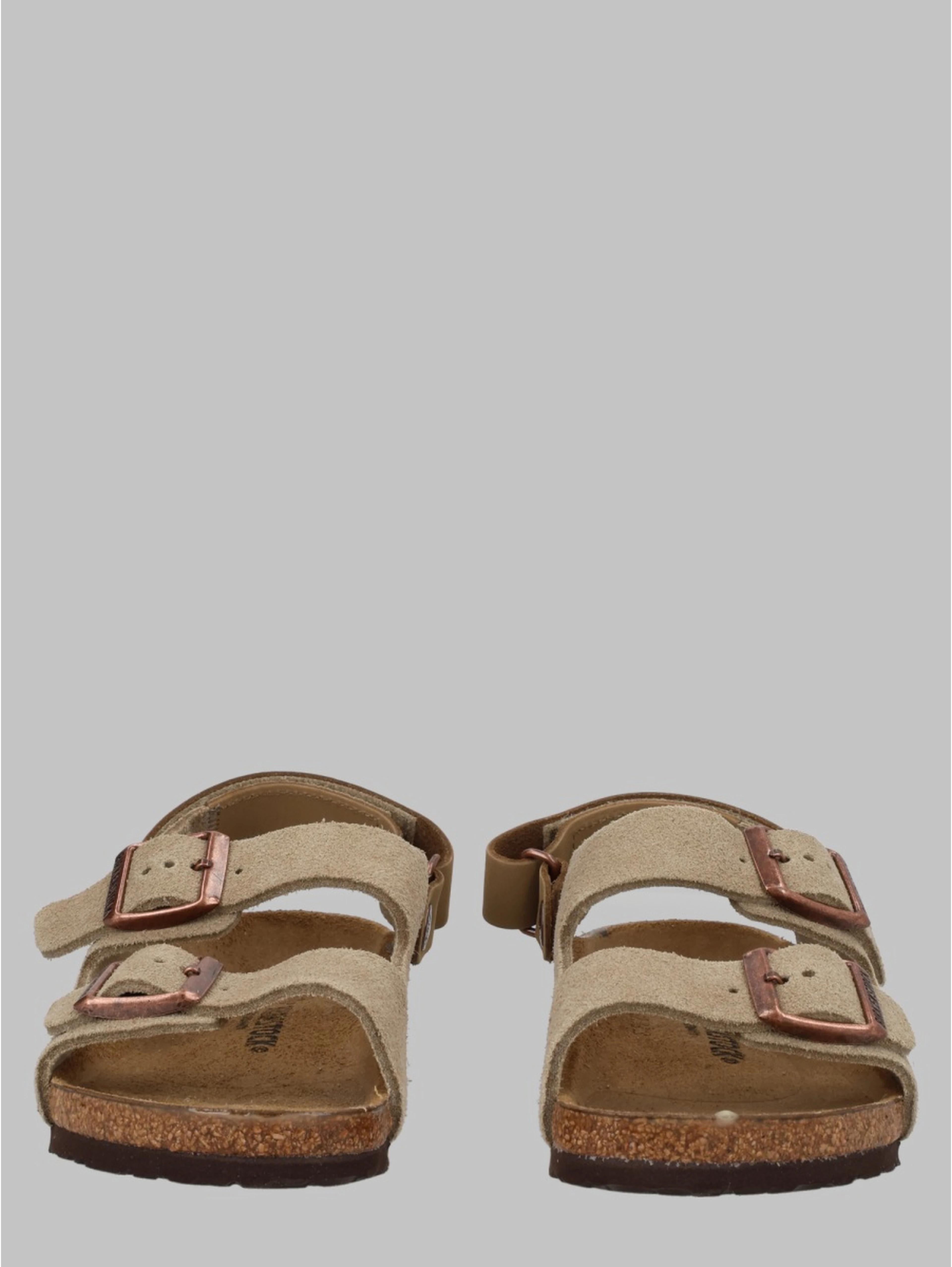milano hl kids taupe, suede leather - calz. s