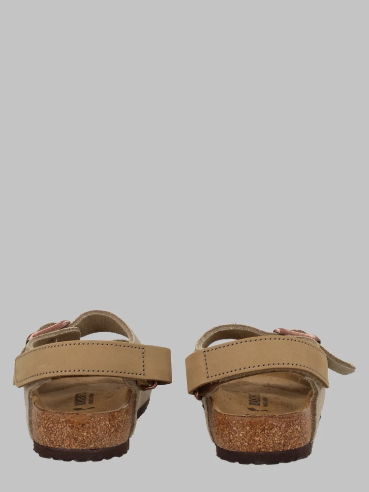 milano hl kids taupe, suede leather - calz. s alternative