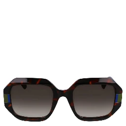 Brown Injected Sunglasses