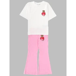 maxi t-shirt and
trousers set