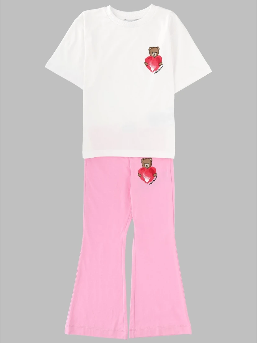 maxi t-shirt and
trousers set