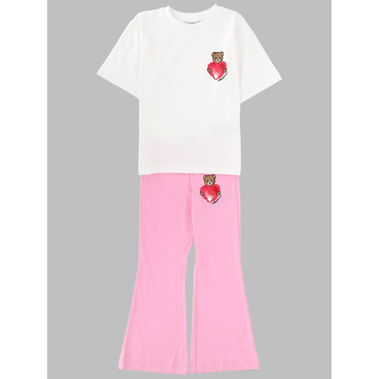 maxi t-shirt and
trousers set