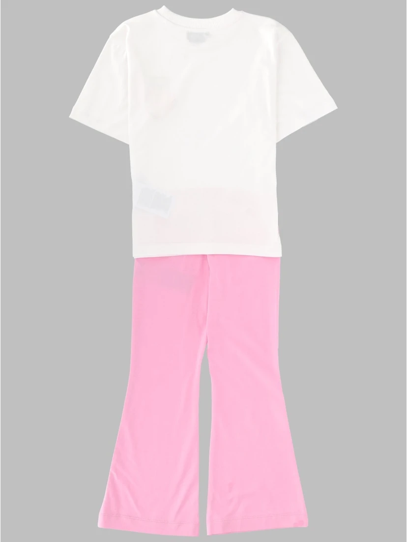 maxi t-shirt and
trousers set