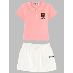 polo-shirt and
skirt set
