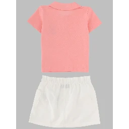 polo-shirt and
skirt set