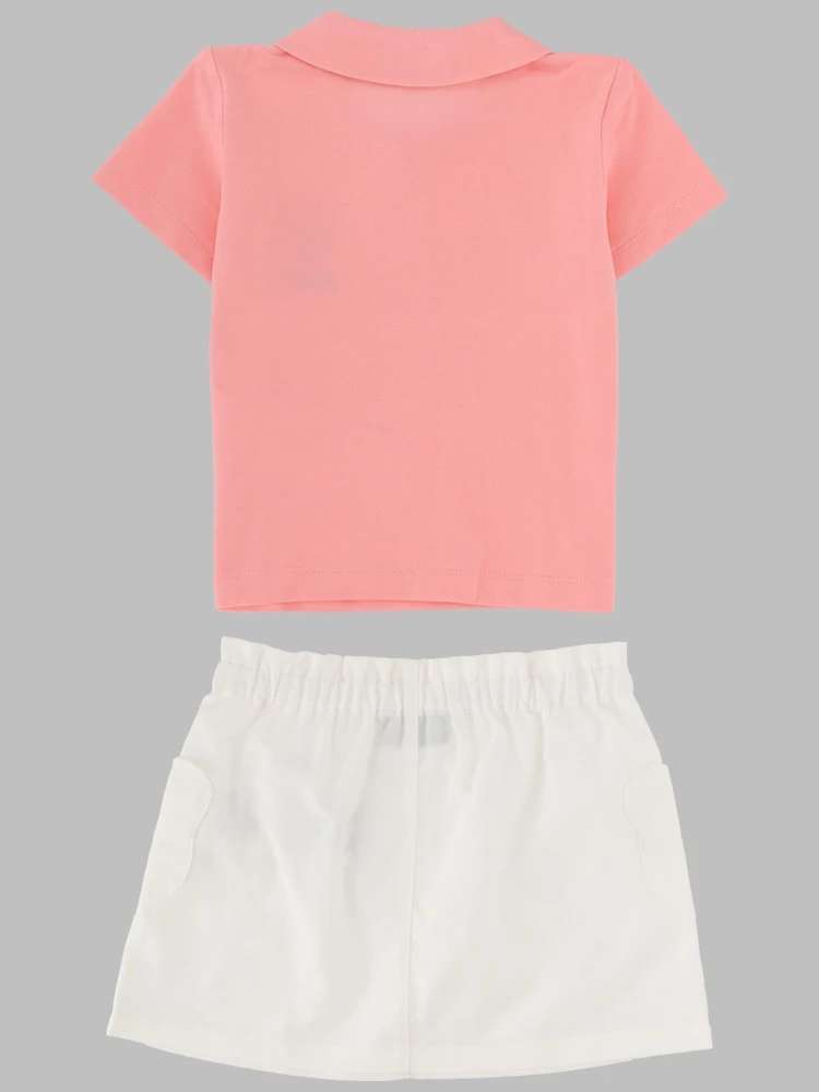 polo-shirt and
skirt set alternative