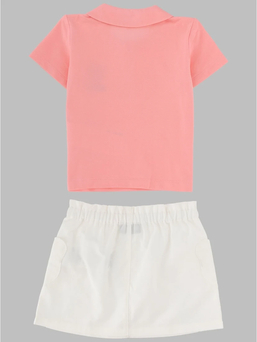 polo-shirt and
skirt set