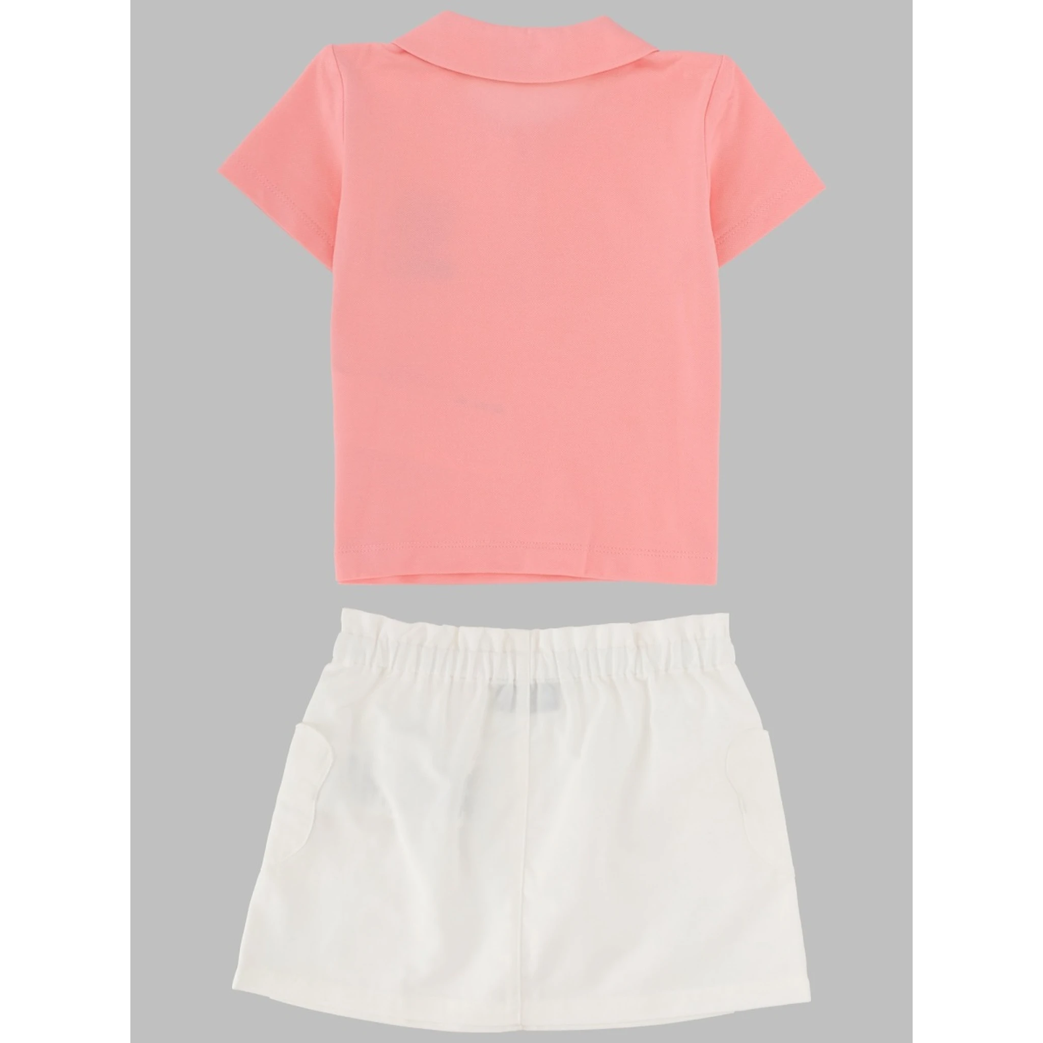 polo-shirt and
skirt set