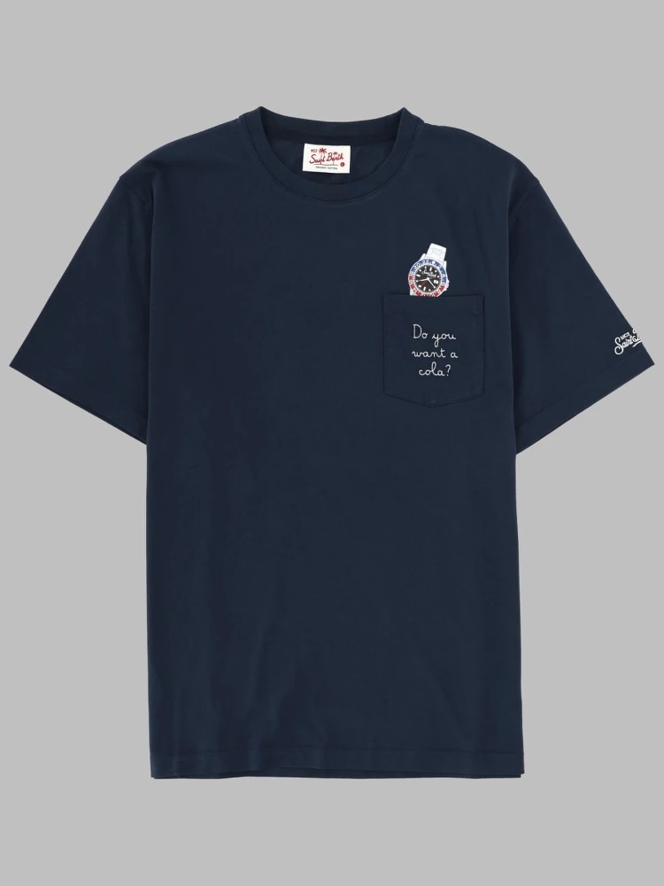 T-SHIRT CON RICAMO